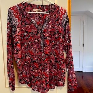 Xirena floral blouse - small